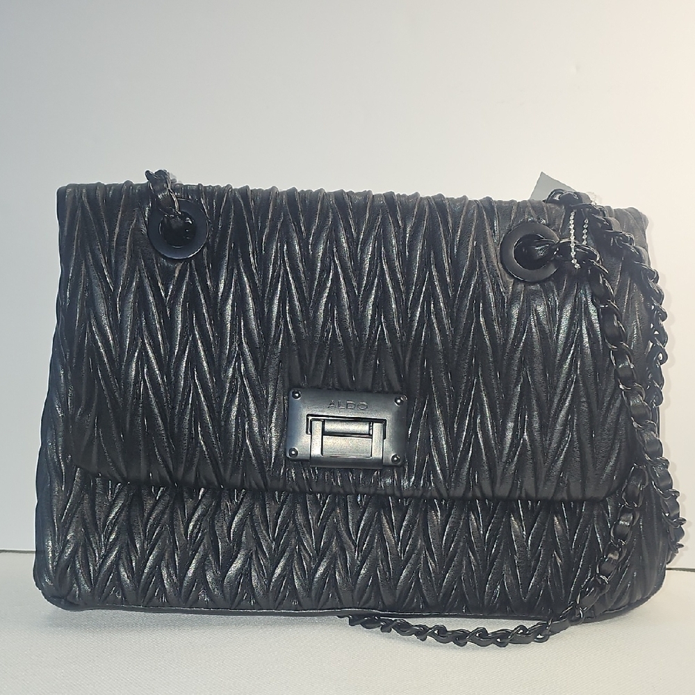 ⚡️ATTN MUI MUI‎ Fans But Budget SAVVY, This Aldo Black  bag Is for You! NW